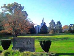 View of church grounds.